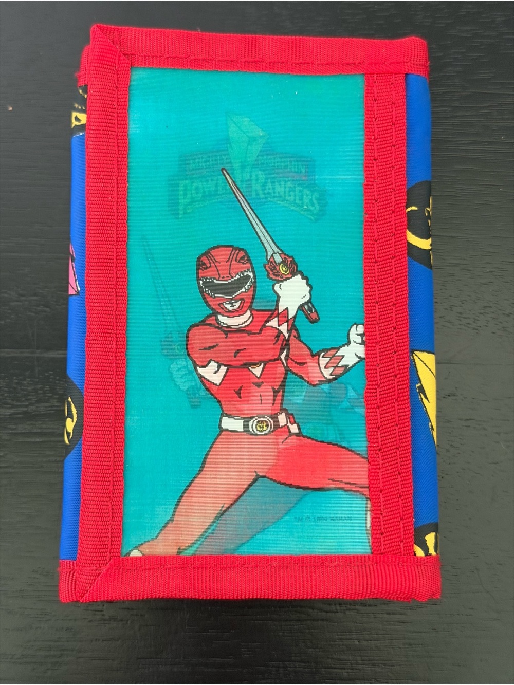 Vintage 1994 Power Ranger Kids Wallet